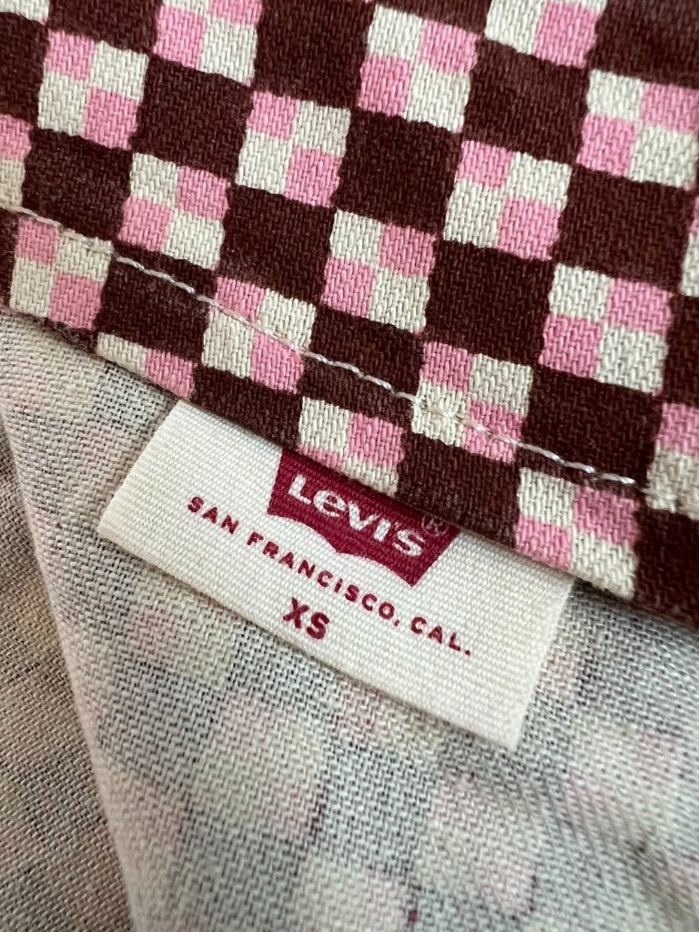 Levi’s Checkered Mini Dress - Picture 11 of 11